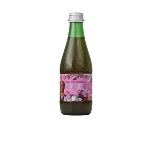 KOMBUCHA Z SOKIEM Z DZIKIEJ RÓŻY (SHARE LOVE WILD ROSE) BIO 330 ml - KOMBUCHA BY LAURENT