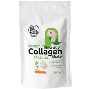 SHAKE KOLAGENOWY Z MATCHĄ W PROSZKU 200 g - DIET-FOOD (WOMEN)