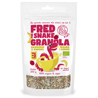 GRANOLA Z ANANASEM I BANANEM BIO 200 g - DIET-FOOD (FRED THE SNAKE)