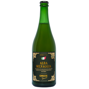 KOMBUCHA O SMAKU MANDARYNKI I SYCYLIJSKIEJ CYTRYNY (DANTE ALIGHIERI) BIO 750 ml - KOMBUCHA BY LAURENT (PLATINIUM)