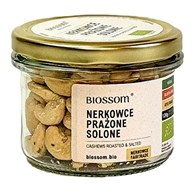 ORZECHY NERKOWCA PRAŻONE I SOLONE FAIR TRADE BEZGLUTENOWE BIO 120 g - BIOSSOM