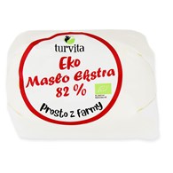 MASŁO EXTRA (82 % TŁUSZCZU) BIO 200 g - TURVITA