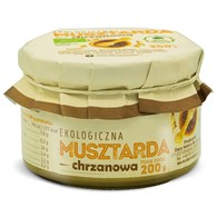 MUSZTARDA CHRZANOWA BIO 200 g – DARY NATURY