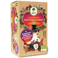 HERBATKA DLA DZIECI KRASNOLUDEK PIRAMIDKI BIO (15 x 3 g) 45 g - DARY NATURY