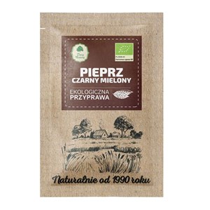 PIEPRZ CZARNY MIELONY BIO 15 g - DARY NATURY