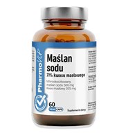 MAŚLAN SODU BEZGLUTENOWY 60 KAPSUŁEK - PHARMOVIT (CLEAN LABEL)