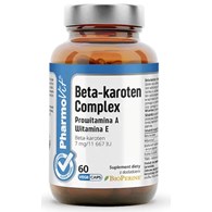 BETA-KAROTEN COMPLEX BEZGLUTENOWY 60 KAPSUŁEK - PHARMOVIT (CLEAN LABEL)