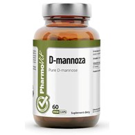 D-MANNOZA BEZGLUTENOWA 60 KAPSUŁEK - PHARMOVIT (CLEAN LABEL)