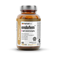KAPSUŁKI NA CYKL MENSTRUACYJNY (ENDOFEM) BEZGLUTENOWE 60 szt. - PHARMOVIT (HERBALLINE)