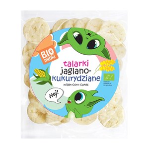 TALARKI JAGLANO-KUKURYDZIANE BIO 55 g - BIOMINKI