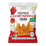 CHRUPKI PIRAMIDKI PROTEINOWE O SMAKU SŁODKIEJ PAPRYKI BEZGLUTENOWE 60 g - POPCROP