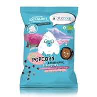 POPCORN Z NIEBIESKIEJ KUKURYDZY Z OLEJEM KOKOSOWYM I SOLĄ HIMALAJSKĄ BEZGLUTENOWY BIO 50 g - BLUECORN