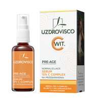 SERUM DO TWARZY NORMALIZUJĄCE NA PRZEBARWIENIA 15 % C COMPLEX 30 ml - UZDROVISCO (PRE-AGE)