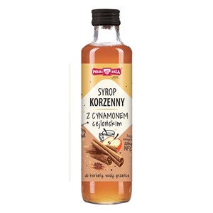 SYROP KORZENNY Z CYNAMONEM 250 ml - POLSKA RÓŻA