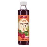 SYROP MALINOWY Z LIPĄ 250 ml - POLSKA RÓŻA