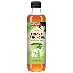 HERBATA ZIELONA JAŚMINOWA Z KWIATEM BZU 250 ml - POLSKA RÓŻA