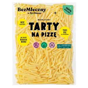 ROŚLINNA ALTERNATYWA SERA TARTEGO NA PIZZĘ 150 g - BEZMIĘSNY