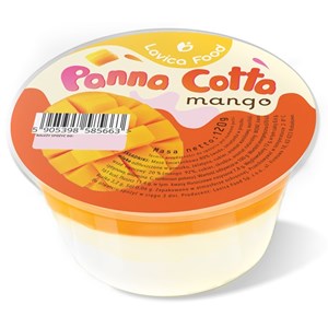 DESER PANNA COTTA Z MANGO 120 g - LAVICA FOOD (PRODUKT SEZONOWY)