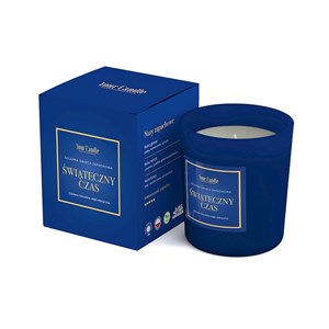 ŚWIECA SOJOWA ZAPACHOWA PREMIUM ŚWIĄTECZNY CZAS 210 ml - YOUR CANDLE (PRODUKT SEZONOWY)