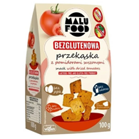 PRZEKĄSKA Z SUSZONYMI POMIDORAMI BEZ CUKRU BEZGLUTENOWA 100 g - MALU FOOD