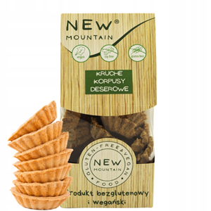 KORPUSY DESEROWE KRUCHE BEZGLUTENOWE 200 g - NEW MOUNTAIN
