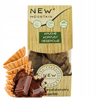 KORPUSY DESEROWE KRUCHE CZEKOLADOWE BEZGLUTENOWE 200 g - NEW MOUNTAIN