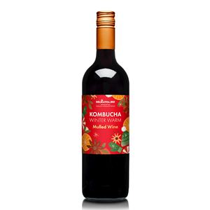 KOMBUCHA WINTER WARM MULLED WINE 700 ml - DELIKATNA (ZAKWASOWNIA)