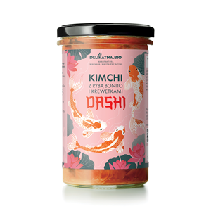 KIMCHI DASHI Z TUŃCZYKIEM BONITO I KREWETKAMI 540 g - DELIKATNA (ZAKWASOWNIA)