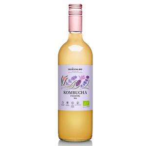 KOMBUCHA 3 LAWENDY BIO 750 ml - DELIKATNA (ZAKWASOWNIA)