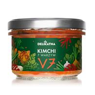 KIMCHI 7 WARZYW 200 g - DELIKATNA (ZAKWASOWNIA)