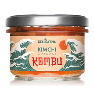 KIMCHI Z ALGAMI KOMBU 200 g - DELIKATNA (ZAKWASOWNIA)