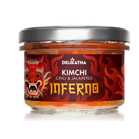 KIMCHI INFERNO 200 g - DELIKATNA (ZAKWASOWNIA)