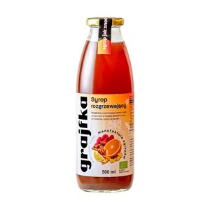 SYROP ROZGRZEWAJĄCY BIO 500 ml - GRAJFKA