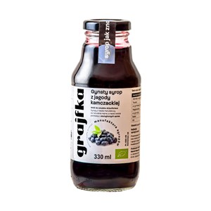 SYROP Z JAGODY KAMCZACKIEJ BIO 330 ml - GRAJFKA