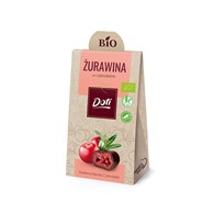 ŻURAWINA W CZEKOLADZIE GORZKIEJ BEZGLUTENOWA BIO 50 g - DOTI