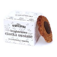 CIASTKA OWSIANE Z CZEKOLADĄ I WANILIĄ BEZGLUTENOWE 150 g - ŁAKOĆ WARSZAWSKI