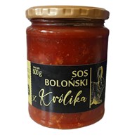 SOS BOLOŃSKI Z KRÓLIKA BEZGLUTENOWY 500 g - AMCIU