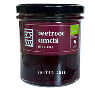 KIMCHI BURAK Z IMBIREM BIO 280 g - UNITED SOIL