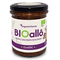 BIOALLO CLASSIC - PASTA Z GRZYBÓW BOCZNIAK BEZGLUTENOWA BIO 180 g - ORGANICHOUSE