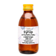 SYROP Z KWIATÓW CZARNEGO BZU BIO 200 ml - MIR-LEK