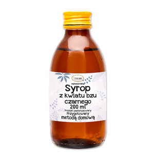 SYROP Z KWIATU CZARNEGO BZU BIO 200 ml - MIR-LEK