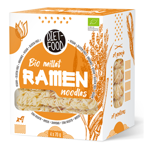 MAKARON (JAGLANY) RAMEN BEZGLUTENOWY BIO 280 g - DIET-FOOD