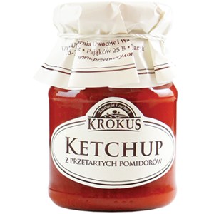 KETCHUP BEZGLUTENOWY 180 g - KROKUS