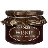 WIŚNIE I JABŁKA BEZ DODATKU CUKRU 310 g - KROKUS