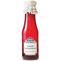 SYROP TRUSKAWKOWY BEZGLUTENOWY 355 g (280 ml) - KROKUS