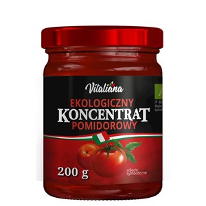 KONCENTRAT POMIDOROWY 22 % BIO 200 g - VITALIANA