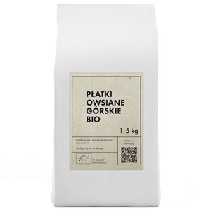 PŁATKI OWSIANE GÓRSKIE BIO 1,5 kg - THE PLANET
