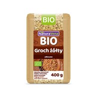 GROCH ŻÓŁTY BIO 400 g - NATURAVENA