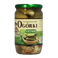 OGÓRKI KONSERWOWE KARTUSKIE BIO 670 g (360 g) - OD ZENKA TRADYCYJNIE