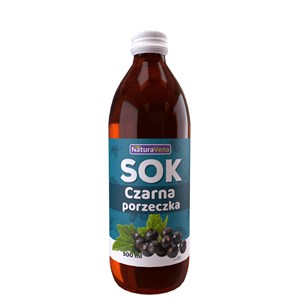 SOK Z CZARNEJ PORZECZKI 500 ml - NATURAVENA